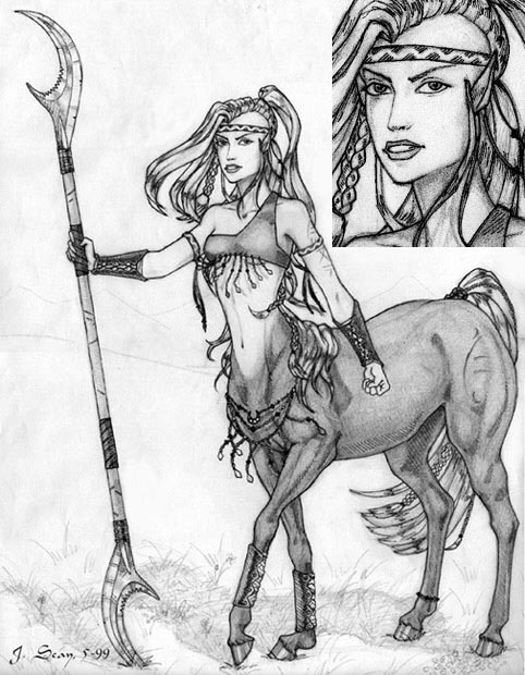 A Centaur Female